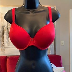 Beautiful red bra!